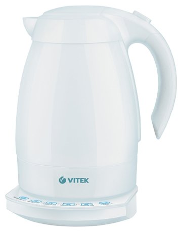 Изображение Электрический чайник VITEK VT-1161 W (2200 Вт/1,7 л /керамика/белый)