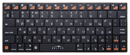 Изображение Клавиатура Oklick 840S Wireless Keyboard (Bluetooth), (черный)