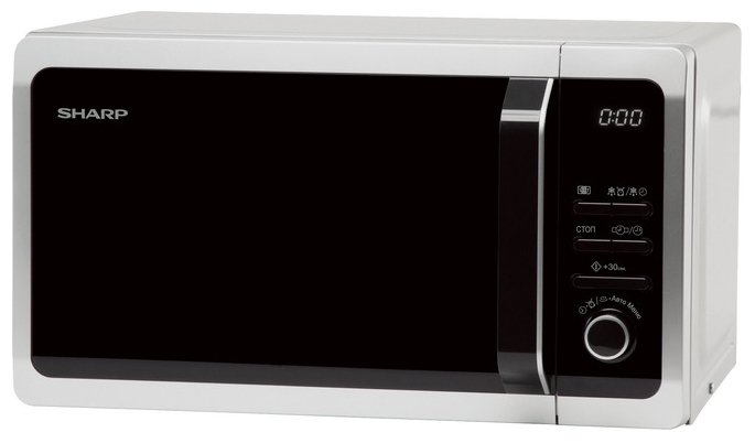 Изображение Микроволновая печь Sharp R-2852RSL (800 Вт  20 л    серебристый)