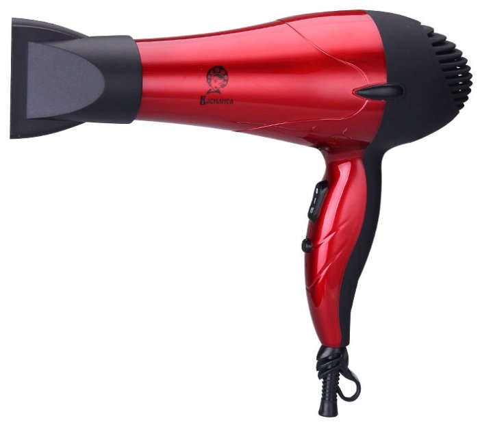 Изображение Фен Василиса ФН4-1400 (1400 Вт /черный, красный)