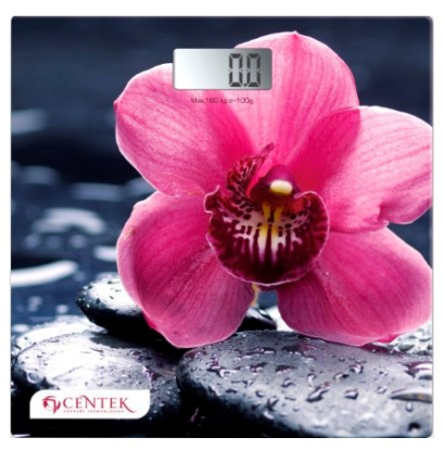 Изображение Весы CENTEK CT-2421 Orchid,розовый, серый