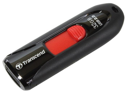 Изображение USB flash Transcend JetFlash 590,(USB 2.0/32 Гб)-черный (TS32GJF590K)