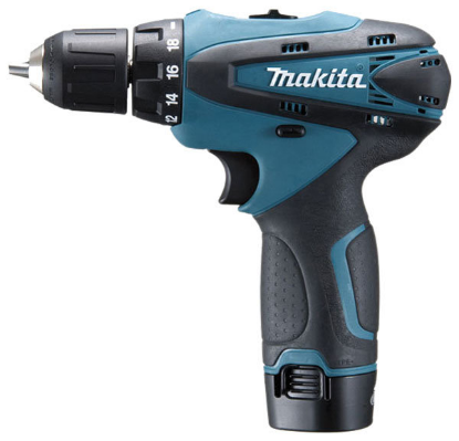 Изображение Шуроповерт Makita DF330DWE (24 Н·м//Li-Ion/1.3 А.ч/10.8 В) ()