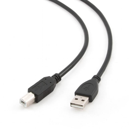 Изображение Кабель соединительный Gembird CCP-USB2-AMBM-10 USB 2.0 A USB 2.0 B черный 3 м