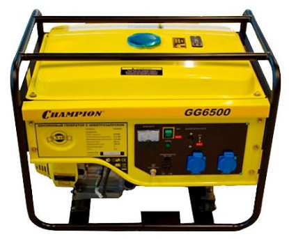 Изображение Электрогенератор CHAMPION GG6500 (бензиновая 5,50 кВт)