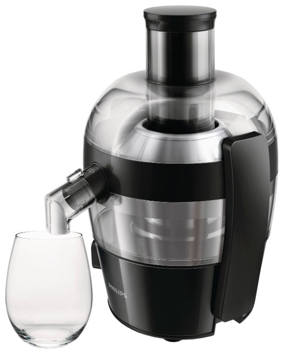 Изображение Соковыжималка Philips HR1832/00 (центробежная/500 Вт /черный)