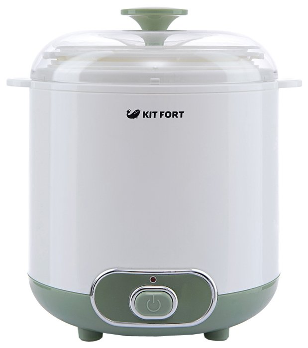 Изображение Йогуртница Kitfort КТ-2005 (зеленый, белый)
