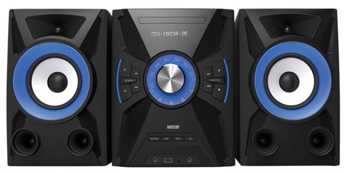 Изображение Музыкальный центр Mystery MMK-915UB (150 Вт  черный)