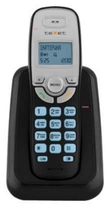 Изображение Радиотелефон teXet TX-D6905A черный, (трубка, база)