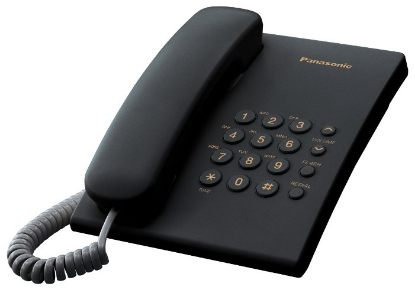 Изображение Проводной телефон Panasonic KX-TS2350RUB,черный