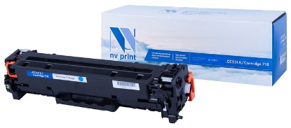 Изображение Картридж NV Print CC531A/718