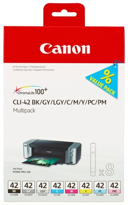 Изображение Картридж Canon CLI-42 Multipack