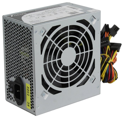 Изображение Блок питания Powerman PM-600ATX F BL 600W черный (6128219) (600 Вт )