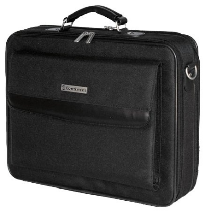 Изображение Сумка или рюкзак для ноутбука Continent CC-115 черный (15.6"/синтетический)