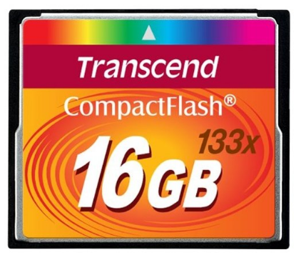 Изображение Карта памяти Transcend Compact Flash  16 Гб  TS16GCF133