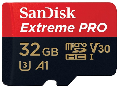 Изображение Карта памяти SanDisk MicroSDHC Class 10 32 Гб адаптер на SD SDSQXCG-032G-GN6MA