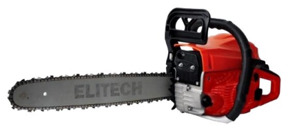 Изображение Цепная бензопила Elitech БП 52/20 (2,8 л.с./шина 50 см )
