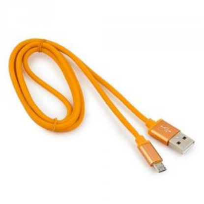 Изображение Кабель соединительный Gembird CC-S-mUSB01O-1M USB 2.0 A Micro USB 2.0 B оранжевый 1 м