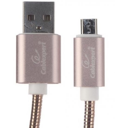 Изображение Кабель соединительный Gembird CC-G-mUSB02Cu-1M USB 2.0 A Micro USB 2.0 B золотистый 1 м