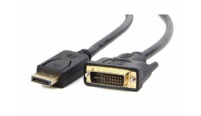 Изображение Кабель Gembird CC-DPM-DVIM-3M DisplayPort-DVI-D (черный) (3 м)