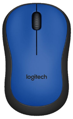 Изображение Мышь Logitech M220 синий