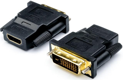 Изображение Переходник Atcom AT1208 DVI-D-HDMI (черный) ()