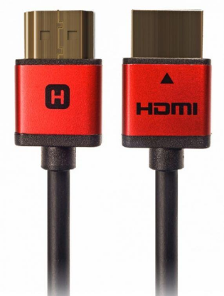 Изображение Кабель Harper DCHM-793 HDMI-HDMI (ччерный/красный) (3 м)