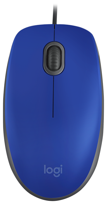 Изображение Мышь Logitech M110 синий