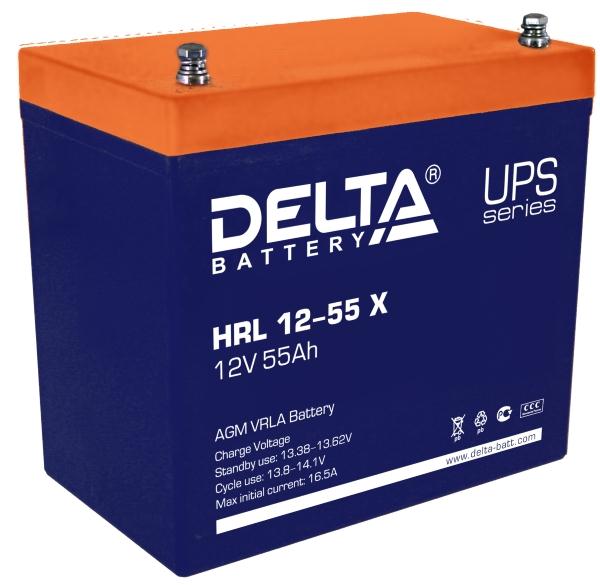 Изображение Аккумулятор для ИБП DELTA HRL 12-55 X