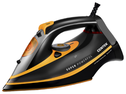 Изображение Утюг CENTEK CT-2358 (3000 Вт/желтый, черный)