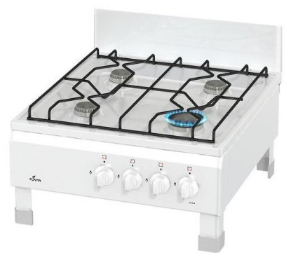 Изображение Плита настольная Flama ANG1402-W (газовая, эмаль, белый)