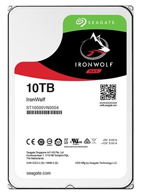 Изображение Жесткий диск 3.5" 10000 ГБ Seagate ST10000VN0004 , 7200 rpm, 256 МБ