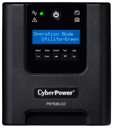 Изображение ИБП CyberPower PR750ELCD (интерактивный 675 Вт  синусоида)