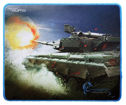 Изображение Коврик Qumo Tank (20974) (резина/ткань прошитые края)