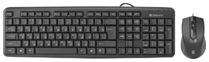 Изображение Комплект клавиатура и мышь Defender Dakota C-270 Black USB