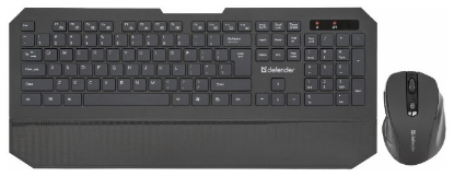 Изображение Комплект клавиатура и мышь Defender Berkeley C-925 Nano Black USB
