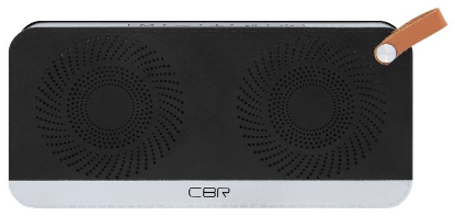 Изображение Портативная акустика CBR CMS 147Bt ( 2x5 Вт черный, серебристый)