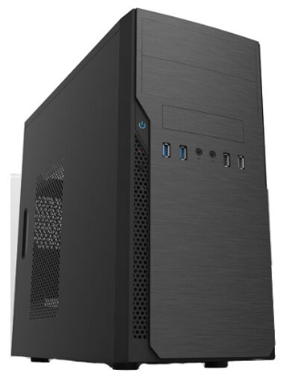 Изображение Корпус Foxline FL-628 (mATX, Mini-ITX, черный, 450 Вт)/()