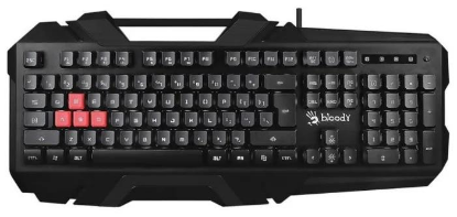 Изображение Клавиатура A4Tech B150N GAMER LED (USB), (черный)