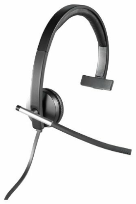 Изображение Компьютерная гарнитура Logitech USB Headset Mono H650e (с проводом, накладные)