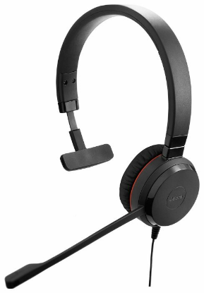 Изображение Компьютерная гарнитура Jabra Evolve 30 II MS Mono (с проводом, накладные)