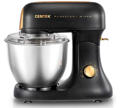 Изображение Миксер CENTEK CT-1137 (1500 Вт /черный, оранжевый)