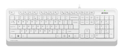 Изображение Клавиатура A4Tech Fstyler FK10 (USB), (серый, белый)