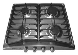 Изображение Варочная панель De luxe 5840.00 гмв-058 ЧР (серебристый)