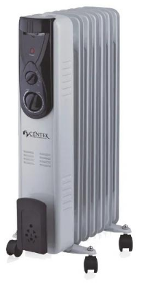 Изображение Масляный радиатор CENTEK CT-6200 (1500 Вт  /7 секций)