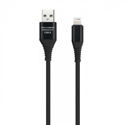 Изображение Кабель соединительный SmartBuy iK-512ERGbox USB 2.0 A Micro USB 2.0 B черный 1 м