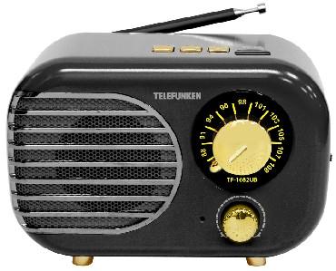 Изображение Радиоприемник TELEFUNKEN TF-1682UB золотистый, черный