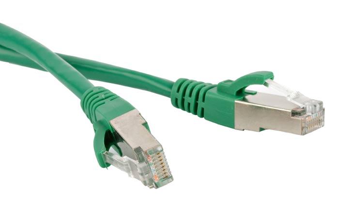 Изображение Патч-корд Hyperline PC-LPM-STP-RJ45-RJ45-C5e-2M-LSZH-GN (2 м,FTP,5e,зеленый)