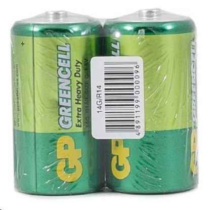 Изображение Батарейка GP 14G-OS2 (C (R14,LR14,А343) 1,5 В  солевая)