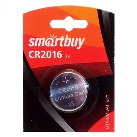 Изображение Батарейка SmartBuy CR2016/1B (SBBL-2016-1B) (CR2016 (5000LC) 3 В  Lithium)